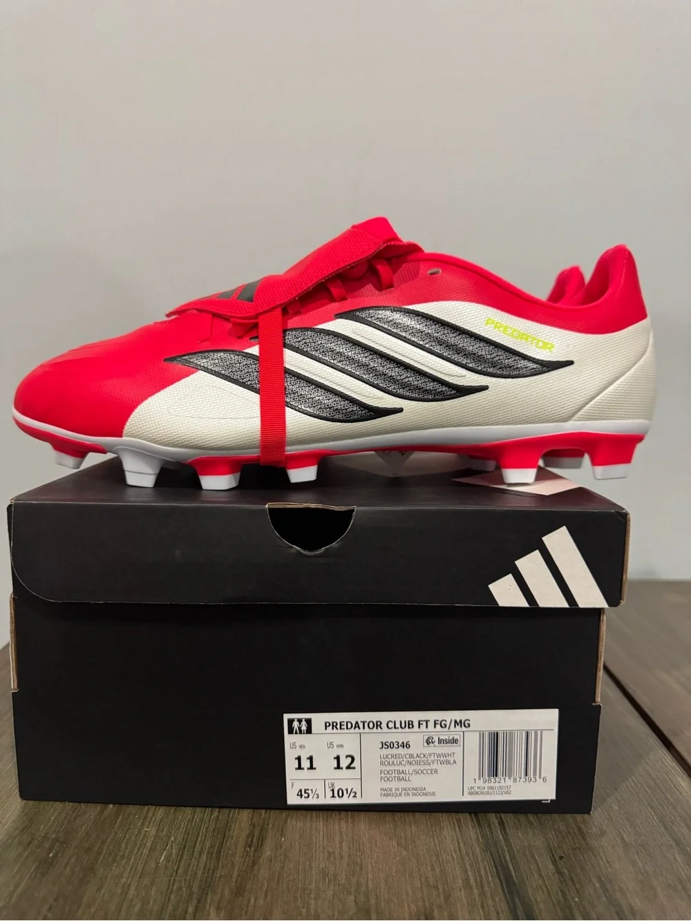 ADIDAS PREDATOR CLUB FT FG/MG MENS SOCCER CLEATS